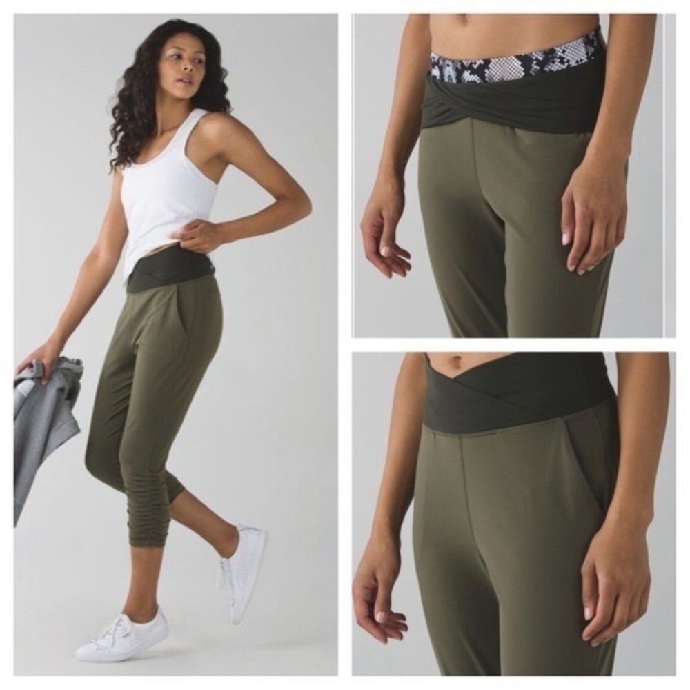 Lululemon Sunset Salutation Crop